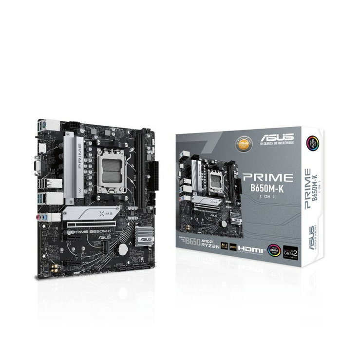 Asus Prime B650M-K AMD B650 Micro ATX DDR5 AM5 Asus Prime B650M-K AMD B650 Micro ATX DDR5 AM5