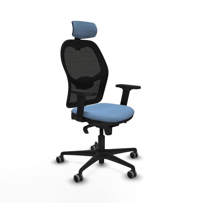 PIQUERAS Y CRESPO Silla de oficina Jorquera Azul cielo/Negro PIQUERAS Y CRESPO Silla de oficina Jorquera Azul cielo/Negro