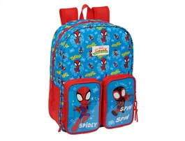Safta Mochila Infantil Spidey Marvel Adaptable a Carrito