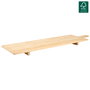 Home Deco Factory Tabla Servir Bambú Mirage 88x26 cm Con Patas