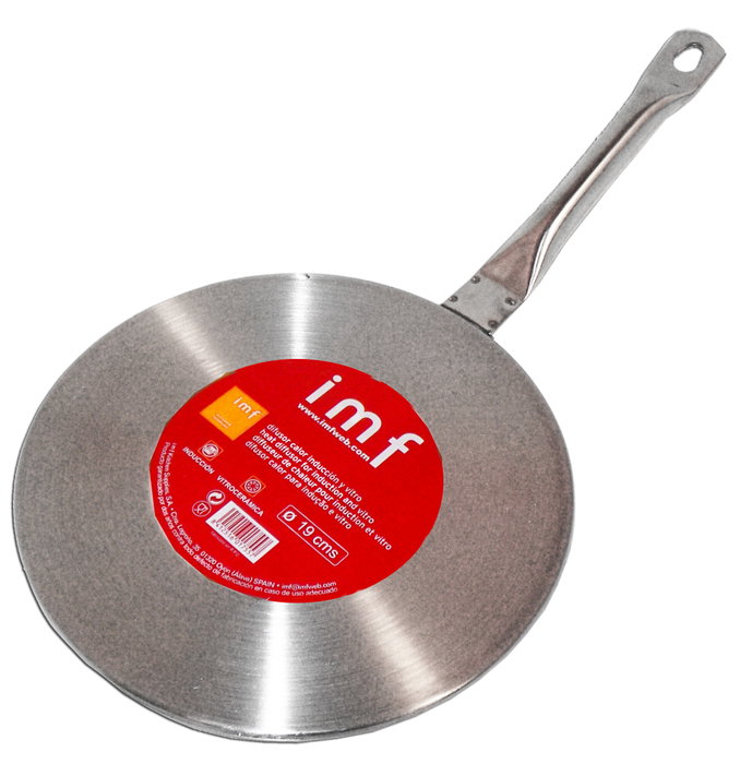 Difusor de calor para inducción y vitrocerámica 18 cm Ref 51600 Difusor de calor para inducción y vitrocerámica 18 cm Ref 51600