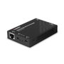 Lindy 38399 Receptor AV Negro para Extensión HDMI e IR sobre IP