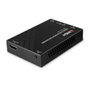 Lindy 38399 Receptor AV Negro para Extensión HDMI e IR sobre IP