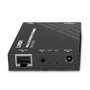 Lindy 38399 Receptor AV Negro para Extensión HDMI e IR sobre IP