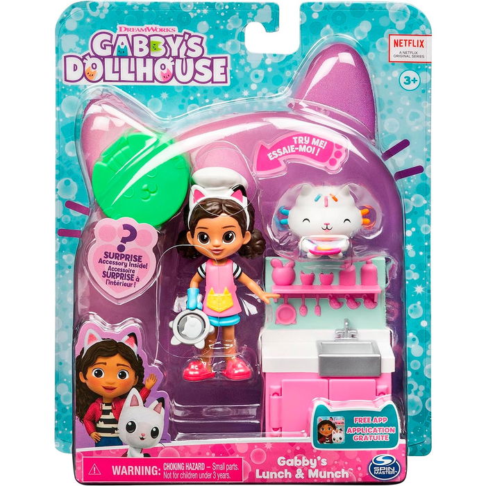Spin Master Casa Muñecas Gabby Cocina con Gabby y Muffin 6066483