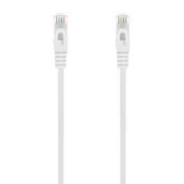 AISENS - CABLE DE RED LATIGUILLO RJ45 LSZH CAT.6A 500 MHZ UTP AWG24, BLANCO, 1.0M