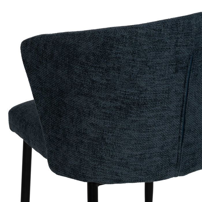 Silla Azul Tejido-Metal Contract 52,50 X 55 X 80 cm (Set de 2) Silla Azul Tejido-Metal Contract 52,50 X 55 X 80 cm (Set de 2)