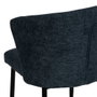 Silla Azul Tejido-Metal Contract 52,50 X 55 X 80 cm (Set de 2)