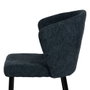 Silla Azul Tejido-Metal Contract 52,50 X 55 X 80 cm (Set de 2)