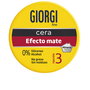 Giorgi Cera Efecto Mate n.º3 - Fijación y Textura para Cabello Corto y Medio, Producto de Peinado con Acabado Natural, 75 ml