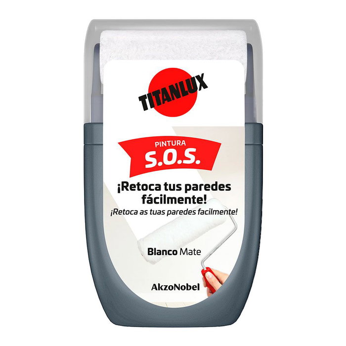 Titanlux Retoques SOS Blanco Mate 0,030 l Titanlux Retoques SOS Blanco Mate 0,030 l