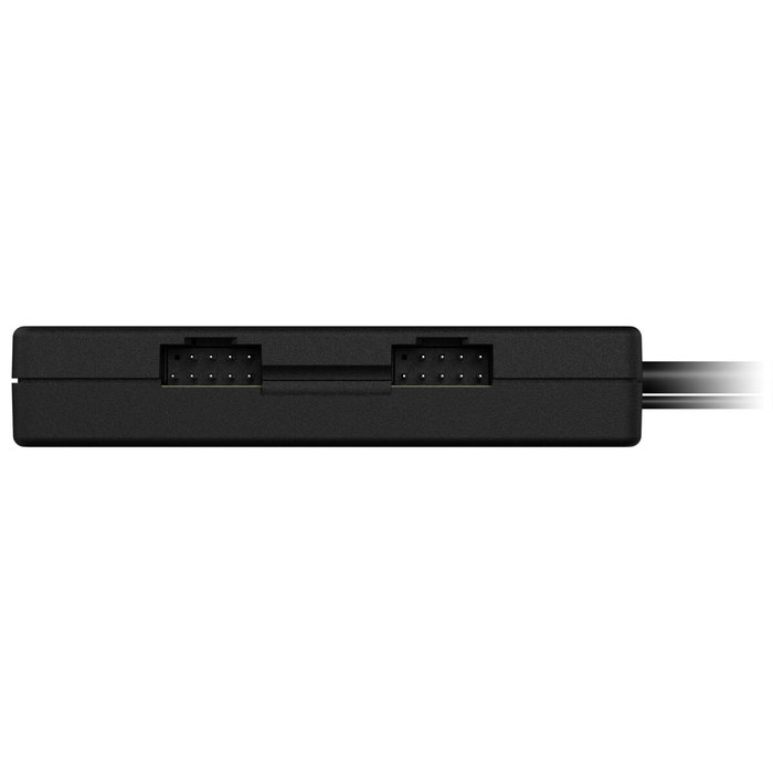 Corsair Hub USB 2.0 de 4 puertos - Negro Corsair Hub USB 2.0 de 4 puertos - Negro