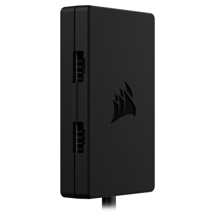 Corsair Hub USB 2.0 de 4 puertos - Negro Corsair Hub USB 2.0 de 4 puertos - Negro
