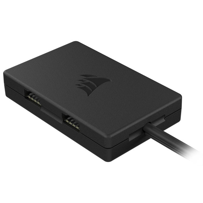 Corsair Hub USB 2.0 de 4 puertos - Negro Corsair Hub USB 2.0 de 4 puertos - Negro