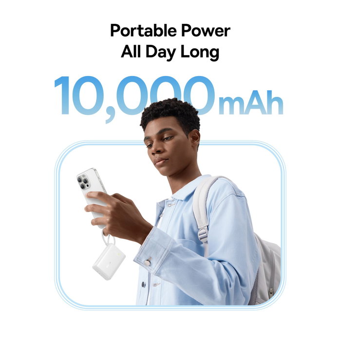 Baseus PicoGo Digital Display Power Bank 10000mAh 45W blanco