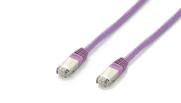 Equip Cable de red Cat6a S/FTP 2m Púrpura RJ-45
