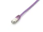 Equip Cable de red Cat6a S/FTP 2m Púrpura RJ-45