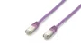 Equip Cable de red Cat6a S/FTP 2m Púrpura RJ-45