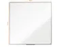 Nobo Pizarra Blanca Essence Acero Lacado Magnético 1200x1200 mm