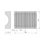 Emuca Kit de organizadores de platos para muebles, con capacidad para 13 platos, Plástico, Gris antracita