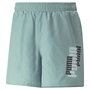 Pantalón Corto Deportivo Puma Ess+ Logo Power Aguamarina