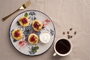 La Mediterranea Plato Llano Rosetta Elite Brillo 24x24 cm (Pack de 6)