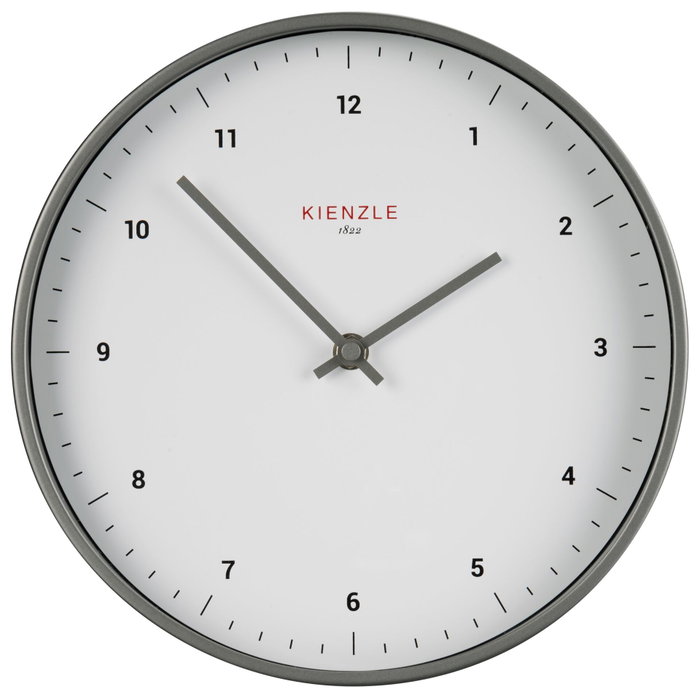 Kienzle Classic Radio-Control Wall Clock 25 cm Blanco/Antracita Kienzle Classic Radio-Control Wall Clock 25 cm Blanco/Antracita