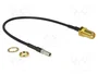 DeLOCK 89912 Cable Coaxial TS-9 a SMA de 0,2 m Negro