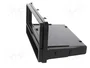 METRA Bastidor de montaje de radio para Toyota Yaris 2012-2017 1 DIN negro