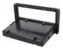 METRA Bastidor de montaje de radio para Toyota Yaris 2012-2017 1 DIN negro