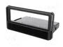 METRA Bastidor de montaje de radio para Toyota Yaris 2012-2017 1 DIN negro