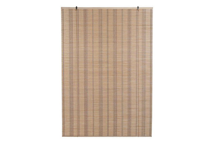 DKD Home Decor Estor Tropical Multicolor Bambú y Poliéster Enrollable 2 x 175 x 120 cm
