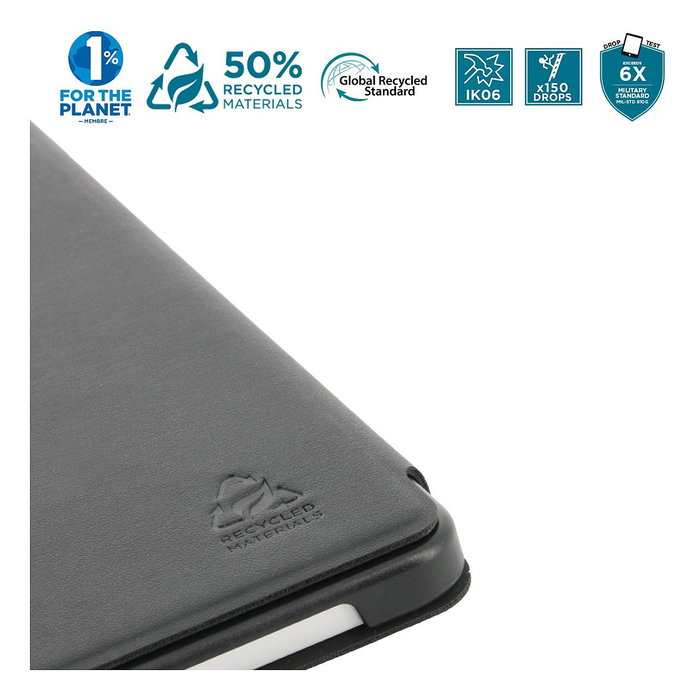 Mobilis Re.Life Funda tipo libro para Galaxy Tab S10 FE, S9 FE y Tab S9, Negro Mobilis Re.Life Funda tipo libro para Galaxy Tab S10 FE, S9 FE y Tab S9, Negro