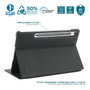Mobilis Re.Life Funda tipo libro para Galaxy Tab S10 FE, S9 FE y Tab S9, Negro