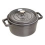 Staub Cocotte redonda con tapa 20 cm 2.2 L Grafito Mate - 40509-304-0