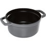 Zwilling Staub Cocotte redonda de 20 cm gris