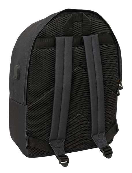 Harper & Neyer Mochila Doble para Portátil 15,6" + USB Negra 31x44x18cm