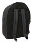 Harper & Neyer Mochila Doble para Portátil 15,6" + USB Negra 31x44x18cm