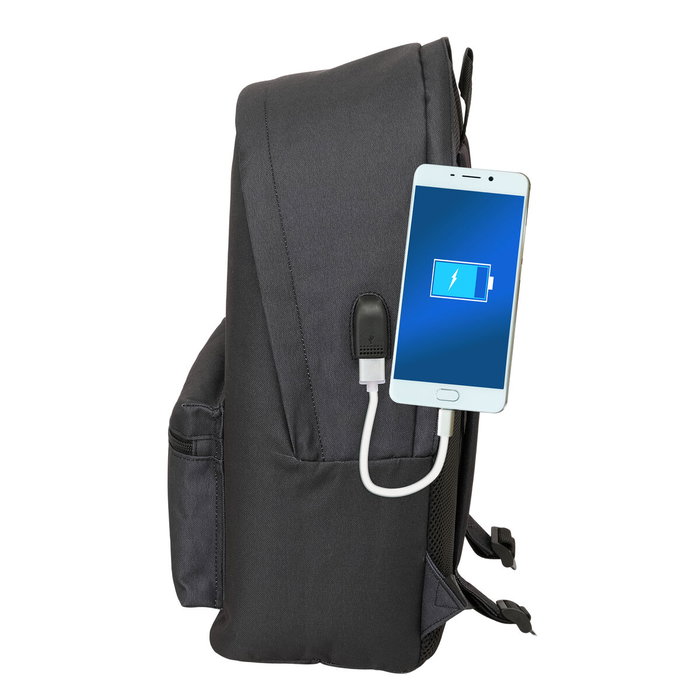 Safta Mochila Doble Harper & Neyer para Portátil 15,6'' con USB Black Safta Mochila Doble Harper & Neyer para Portátil 15,6'' con USB Black