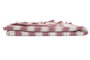 DKD Home Decor Plaid Rosa Crudo 250 x 150 cm Algodon Reciclado Poliester Hecho a Mano