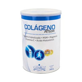 Atrion Colágeno 360Gr Sabor Naranja para Huesos y Articulaciones con MSM y Vitamina C