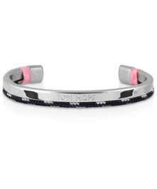 Tom Hope Pulsera Hybrid Cuff TM0423 de Acero Inoxidable Gris