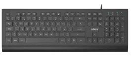 Nilox Teclado de Oficina NXKBE000014 Negro Español