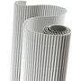 CANSON Cartón ondulado Plata 300g Rollo 0,5x0,7 m