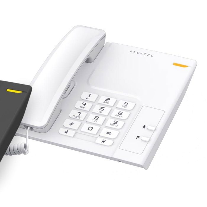 Alcatel T26 Teléfono analógico Blanco con auricular inalámbrico y con cable Alcatel T26 Teléfono analógico Blanco con auricular inalámbrico y con cable