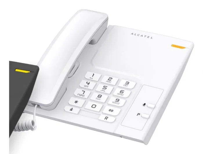 Alcatel T26 Teléfono analógico Blanco con auricular inalámbrico y con cable Alcatel T26 Teléfono analógico Blanco con auricular inalámbrico y con cable