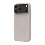 Dbramante1928 Funda Greenland Pro MS para Apple iPhone 17 Pro Max, Compatible con MagSafe, Hecha de Plástico 100% Reciclado, Color Gris Piedra Arenisca, Resistente a Impactos