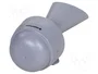 WERMA Señalizador acústico zumbador 24V AC/DC IP65 gris