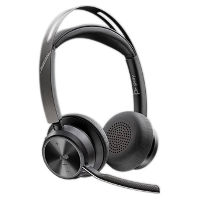 HP Poly Voyager Focus 2 Microsoft Teams Certified con base de carga y adaptador USB-C/A HP Poly Voyager Focus 2 Microsoft Teams Certified con base de carga y adaptador USB-C/A