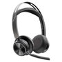 HP Poly Voyager Focus 2 Microsoft Teams Certified con base de carga y adaptador USB-C/A